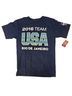 Team Apparel 100% Cotton Graphic Blue T-Shirt Size S - photo 1