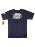 Team Apparel 100% Cotton Graphic Blue T-Shirt Size S - photo 2