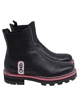 Jimmy Choo Jimmy Choo Blayse Chelsea Ankle Boots in Black Leather (view 1)