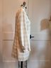 Escada Plaid Yellow White Blazer Size 10 - photo 3