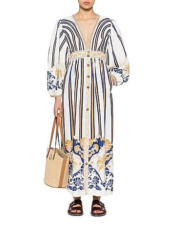 FARM Rio pineapple deco Casual Dress (view 1)
