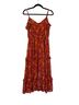 Lush 100% Polyester Floral Multi Color Casual Dress Size S - photo 2