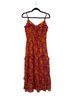 Lush 100% Polyester Floral Multi Color Casual Dress Size S - photo 4
