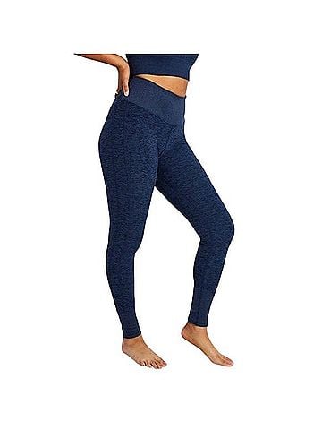 Alo Yoga Alosoft Heathered Navy Lounge Legging Leggings (view 1)