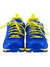 On Cloud Solid Blue Yellow Sneakers Size 9 - photo 2