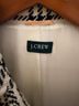 J.Crew 100% Wool Plaid Black White Coat Size 2 - photo 4