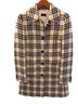 J.Crew 100% Wool Plaid Black White Coat Size 2 - photo 1