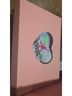 Jordan White Green Pink Blue Sneakers Size 5 - photo 3