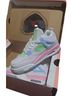 Jordan White Green Pink Blue Sneakers Size 5 - photo 2
