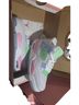 Jordan White Green Pink Blue Sneakers Size 5 - photo 1