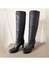 See By Chloé 100% Calf Leather Black Boots Size EU 38 1/2 - photo 5