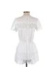 Harlyn 100% Cotton 100% Rayon White Romper Size S - photo 2
