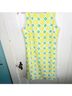 Sail to Sable Print White Yellow Casual Dress Size M - photo 12