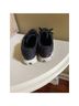 On Cloud Solid Black White Sneakers Size 9 1/2 - photo 5
