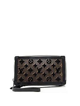 Louis Vuitton Louis Vuitton Monogram Canvas Tuffetage Soft Trunk Clutch (view 1)