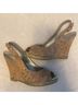 Lilly Pulitzer 100% Corkshell Tan Wedges Size 8 - photo 4