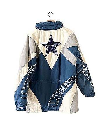 Triple F.A.T. Goose Team NFL Vintage Cowboys Bomber Jacket Jacket (view 2)