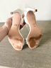 Badgley Mischka White Heels Size 6 1/2 - photo 6