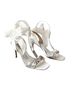 Badgley Mischka White Heels Size 6 1/2 - photo 1