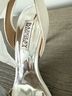 Badgley Mischka White Heels Size 6 1/2 - photo 3
