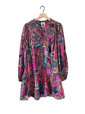 FARM Rio Rainbow Macaws Casual Dress (view 1)