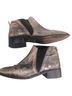 Free People Silver Gray Ankle Boots Size 6 - photo 9