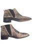 Free People Silver Gray Ankle Boots Size 6 - photo 2