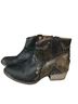 Circle G 100% Leather Black Ankle Boots Size 7 1/2 - photo 1