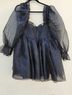 Selkie 100% Polyester 100% Cotton Solid Black Cocktail Dress Size XXL - photo 4