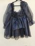 Selkie 100% Polyester 100% Cotton Solid Black Cocktail Dress Size XXL - photo 3