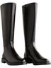 Reformation 100% Leather Black Boots Size 7 1/2 - photo 4