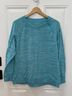 Gerry Solid Blue Long Sleeve T-Shirt Size L - photo 4