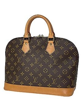 Louis Vuitton Louis Vuitton Alma handbag, Monogram, Brown, M51130, Women's (view 1)