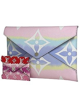 Louis Vuitton Louis Vuitton Pochette Kirigami LV Escale Clutch Bag Monogram Pink Purple M69119 Women's (view 1)