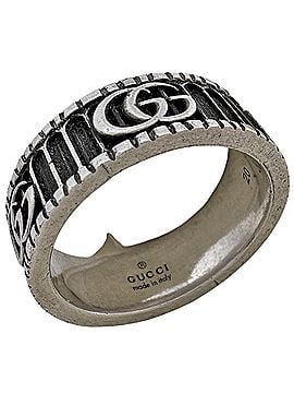 Gucci Gucci Double G Wide Ring, Sterling Silver 925, Women's Ring (view 1)