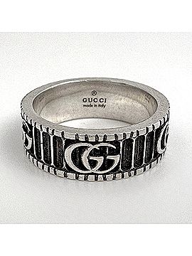 Gucci Gucci Double G Wide Ring, Sterling Silver 925, Women's Ring (view 2)