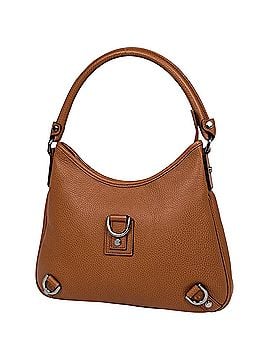 Gucci Gucci logo shoulder bag, Abbey, leather, brown, 268637, women's. (view 1)