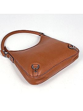 Gucci Gucci logo shoulder bag, Abbey, leather, brown, 268637, women's. (view 2)