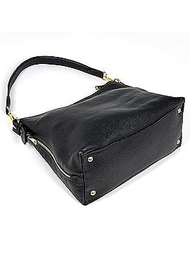 Prada Prada PRADA Logo Plate Shoulder Bag Leather Nero (Black) Women's (view 2)