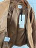 Sézane 100% Suede Brown Tan Blazer Size 12 - photo 8