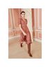 Ulla Johnson 100% Polyester Pink Orange Casual Dress Size 4 - photo 4