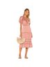 Ulla Johnson 100% Polyester Pink Orange Casual Dress Size 4 - photo 16