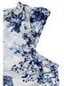 Sunny Girl 100% Polyester Floral Blue White Sleeveless Blouse Size XL - photo 5