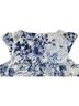 Sunny Girl 100% Polyester Floral Blue White Sleeveless Blouse Size XL - photo 6