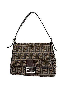 Fendi Fendi Zucca pattern shoulder bag/handbag, Mamma Baguette canvas, brown, 26325, women's. (view 1)