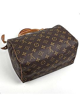 Louis Vuitton Louis Vuitton Speedy 25 Handbag, Monogram Brown, M41528, Women's (view 2)