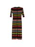Alice + Olivia Stripes Multi Color Cocktail Dress Size 4 - photo 2