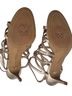 Vince Camuto 100% Leather Gold Heels Size 8 - photo 2
