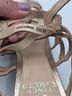 Vince Camuto 100% Leather Gold Heels Size 8 - photo 4