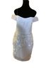 Soieblu White Cocktail Dress Size L - photo 1
